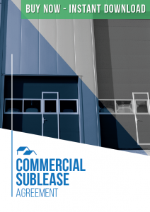 Commercial Sublease Agreement Template Buy Now