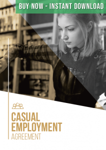 Casual Employment Agreement Buy Now